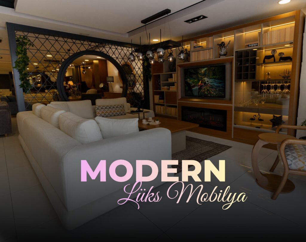 modern lüks mobilya